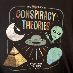 XL 100% Cotton Conspiracy Theory Tee
